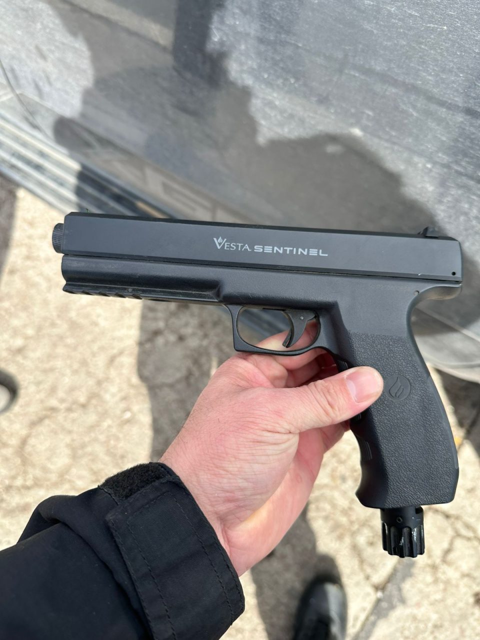 Fuerte altercado de tránsito en la Ruta 35 terminó con tres demorados y el secuestro de un arma de gas pimienta en Realicó