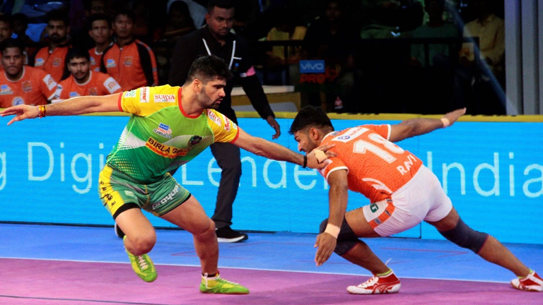La táctica de las raids vacías en kabaddi