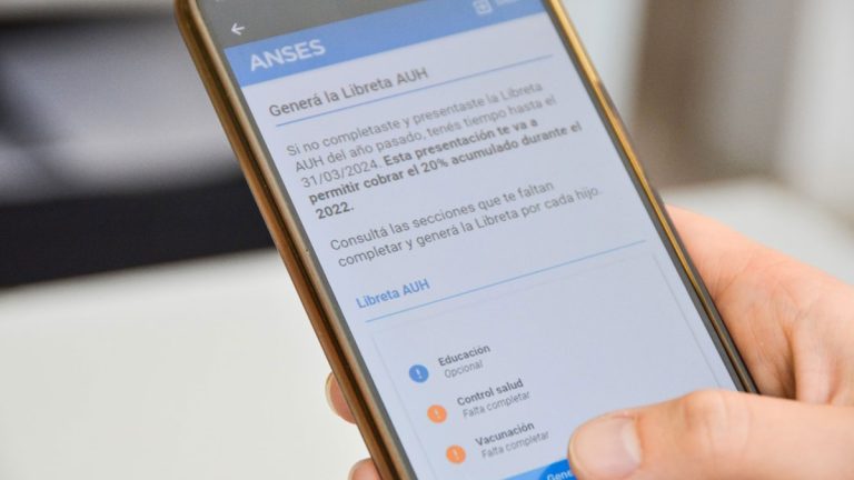 Cambios en la Libreta AUH: los certificados de salud y escolaridad se acreditarán de forma automática