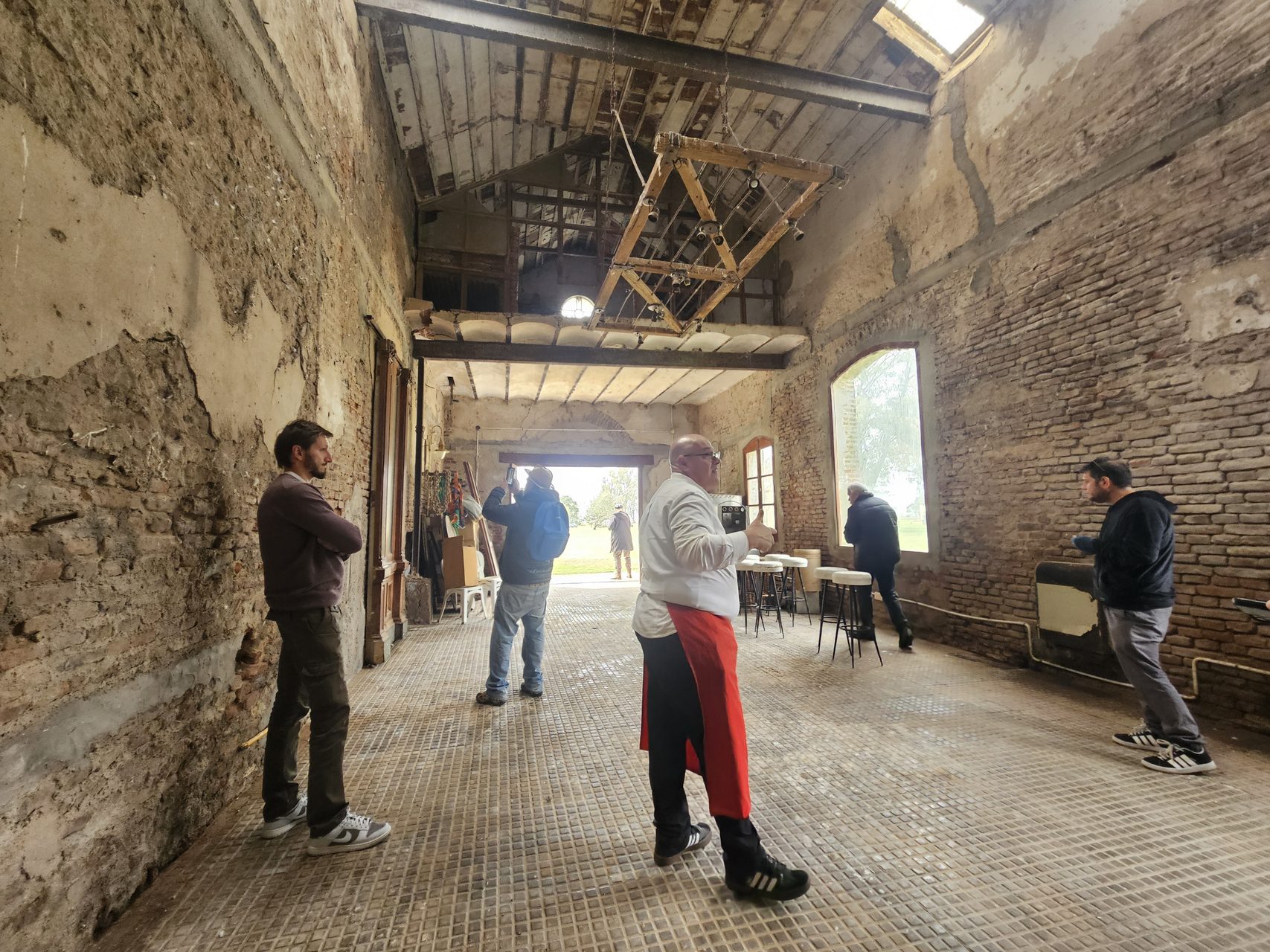 Recorrido por el interior del frigorífico original