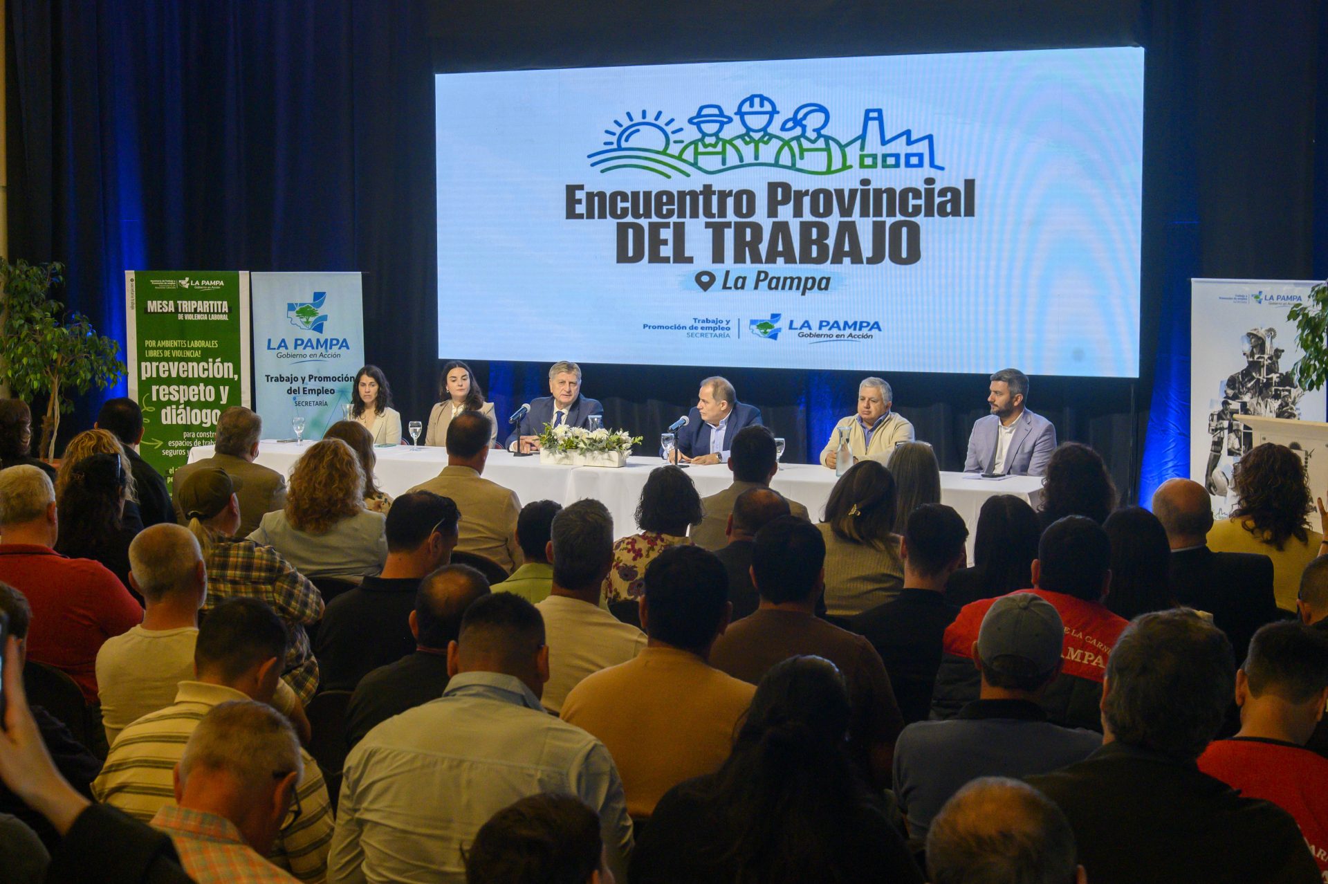 Ziliotto encabezó el Encuentro del Trabajo Pampeano: “Sin Estado no hay igualdad”