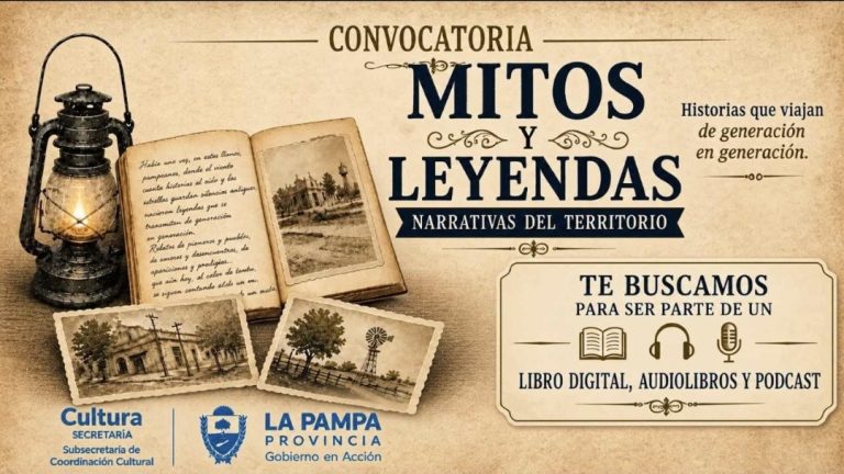La Pampa abrió una convocatoria remunerada para rescatar relatos y mitos locales en formatos digitales