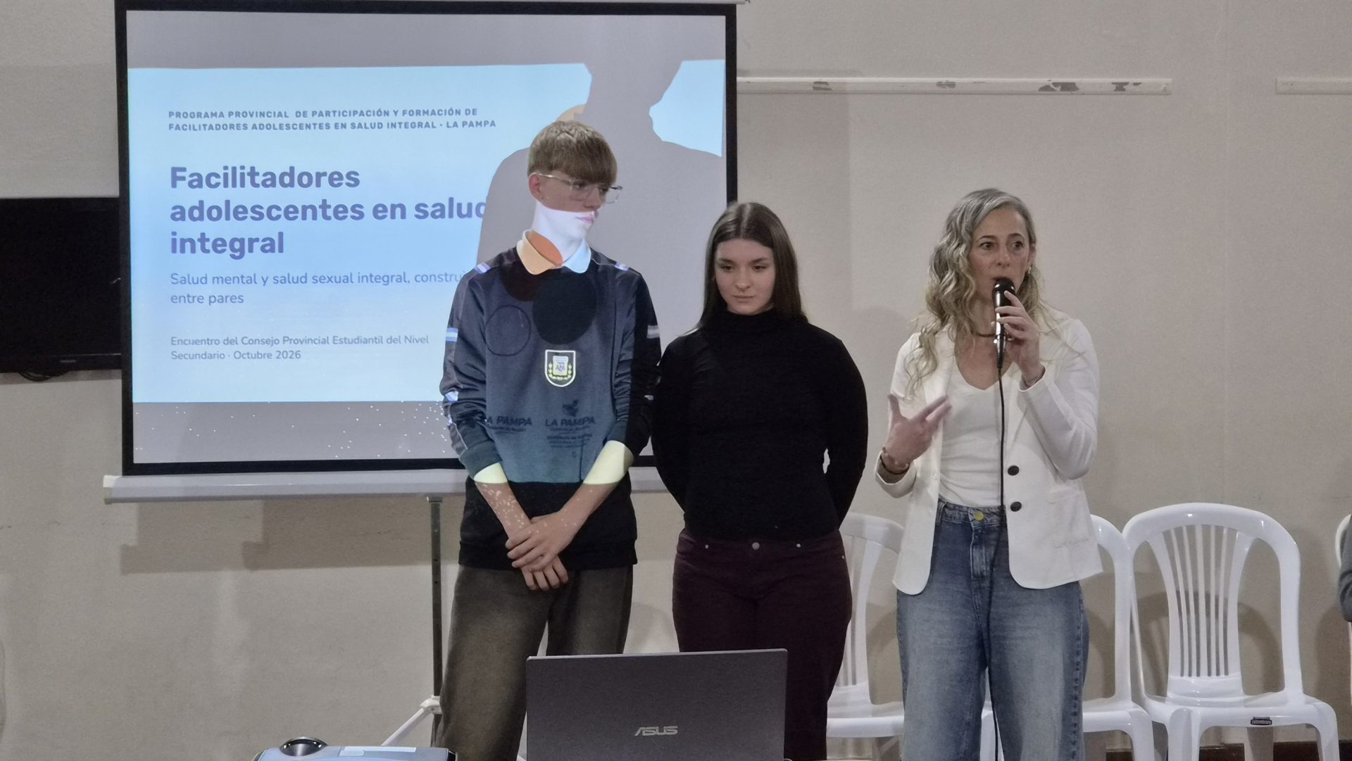 Presentaron un programa de facilitadores adolescentes en salud integral para estudiantes secundarios