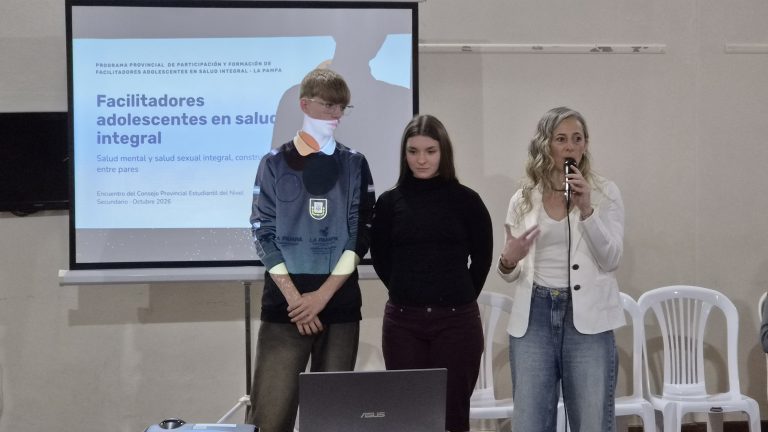 Presentaron un programa de facilitadores adolescentes en salud integral para estudiantes secundarios