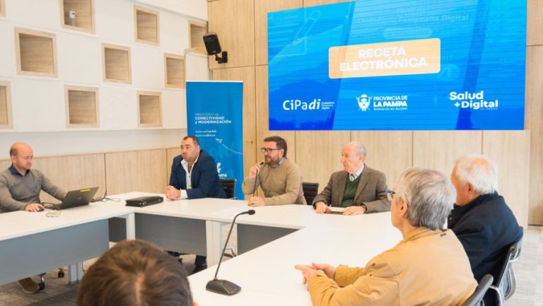 Modernización sanitaria: el Gobierno provincial presentó la receta electrónica para toda La Pampa