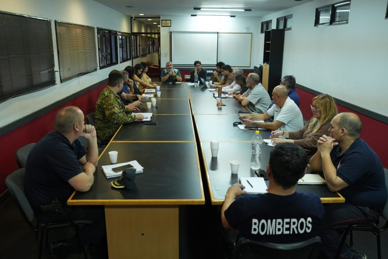 La Junta Municipal de Defensa Civil realizó una simulación para fortalecer la prevención ante lluvias intensas