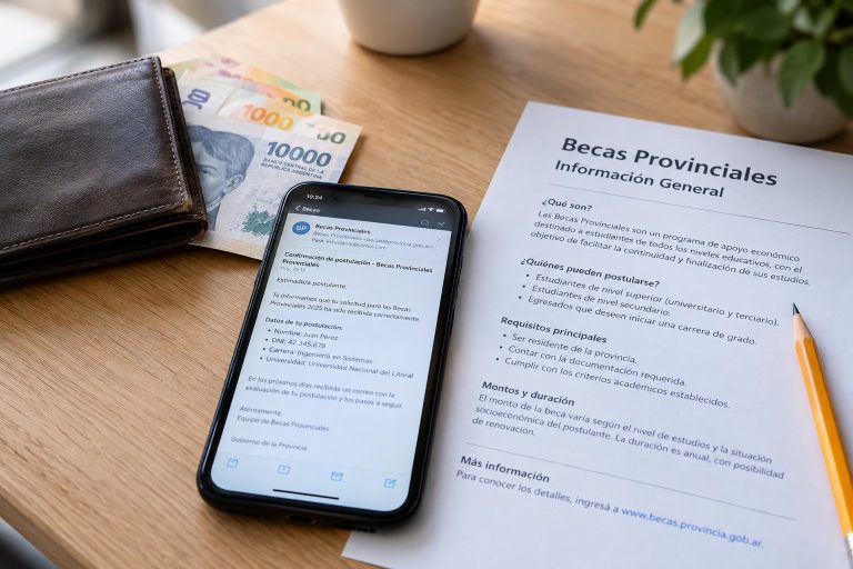 Becas Provinciales: entre el 6 y el 9 de octubre se efectivizará el segundo pago