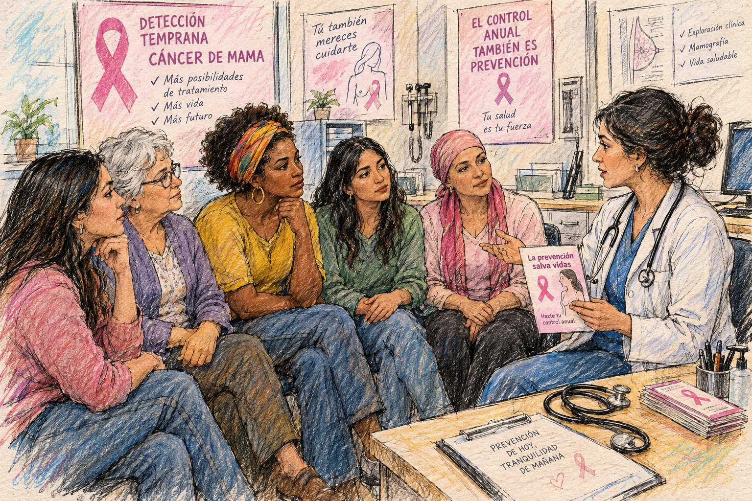 «El cáncer de mama dejó de ser la principal causa de muerte»: la lección que la cardiología busca imitar (Imagen ilustrativa IA - infopico.com)