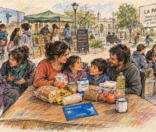El Índice de Vulnerabilidad Social en La Pampa fue del 5,3% impulsado por los programas alimentarios provinciales (Imagen ilustrativa IA - infopico.com)