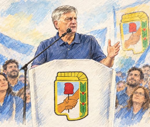 "El antiperonismo avanza": la estrategia de Sergio Ziliotto para blindar al PJ pampeano rumbo a 2027 (Imagen ilustrativa IA - infopico.com)