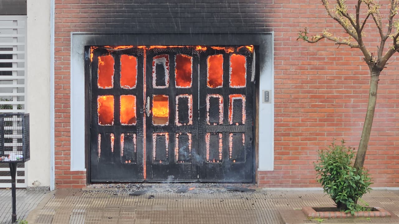 Incendio en General Pico