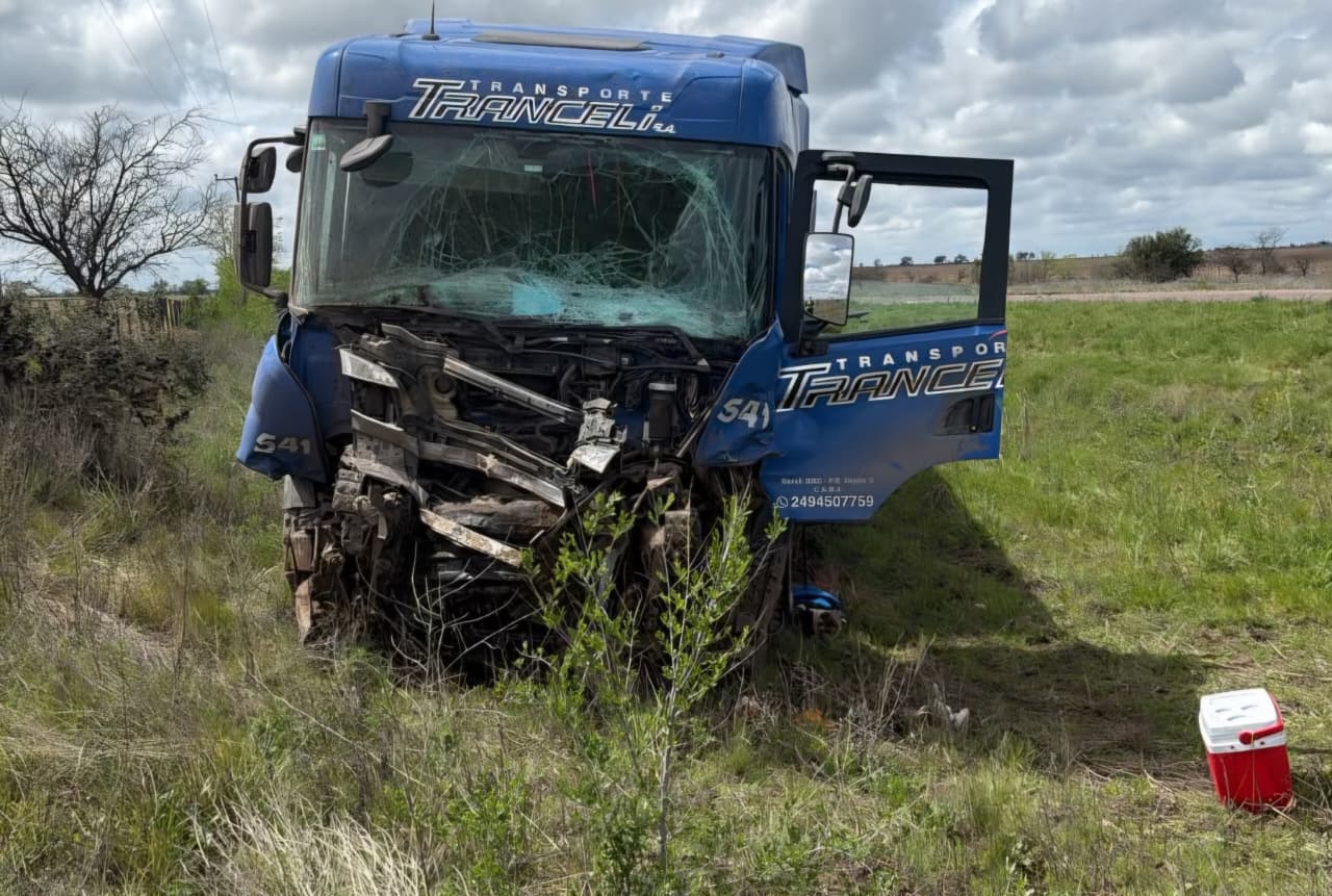Choque en la Ruta 18