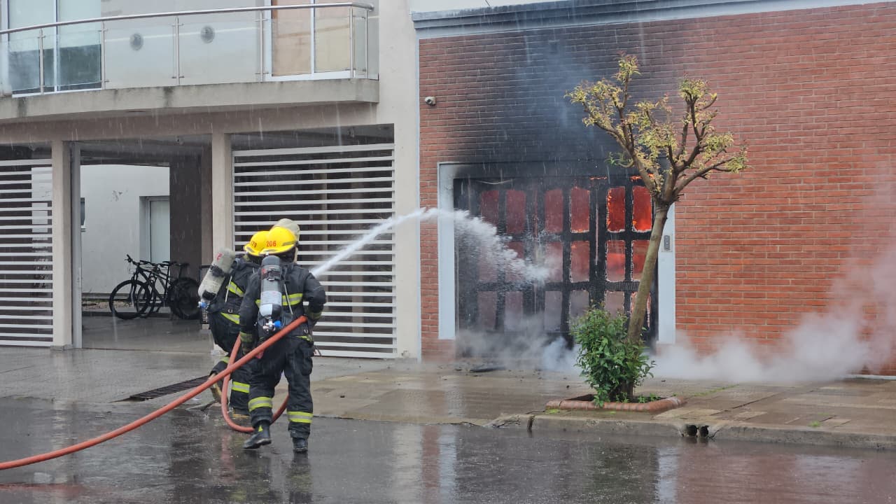 Incendio en General Pico
