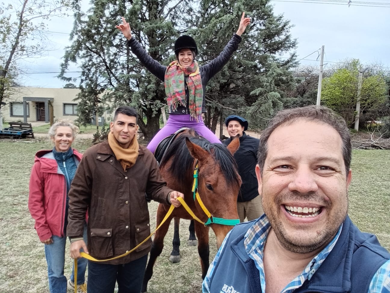 Talleres de equinoterapia en Santa Rosa