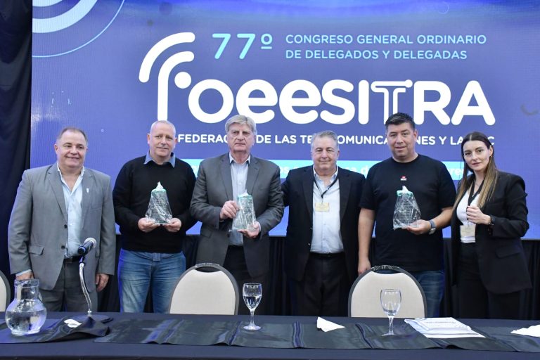 Con fuerte respaldo político y gremial, se inauguró en Santa Rosa el 77º Congreso Federal de las Telecomunicaciones