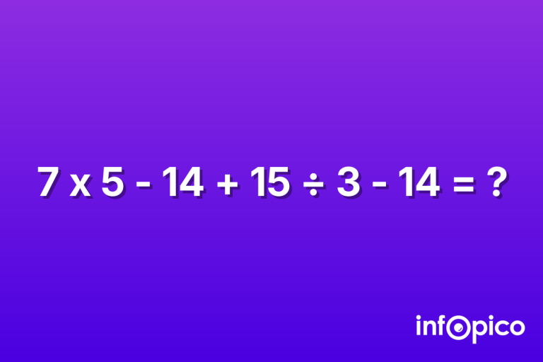 Reto del día: ¡a ver quién saca el resultado correcto en 7 segundos!