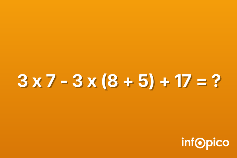 Reto del día: tendrás 7 segundos para descifrar la respuesta de esta prueba matemática